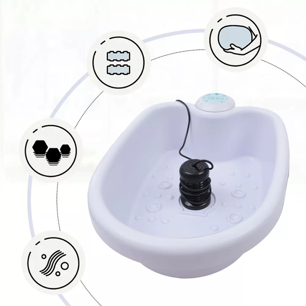 Ionic Detox Foot Bath Cleanse Spa Ion Kit Machine W/Tub Basin Array For Home USA