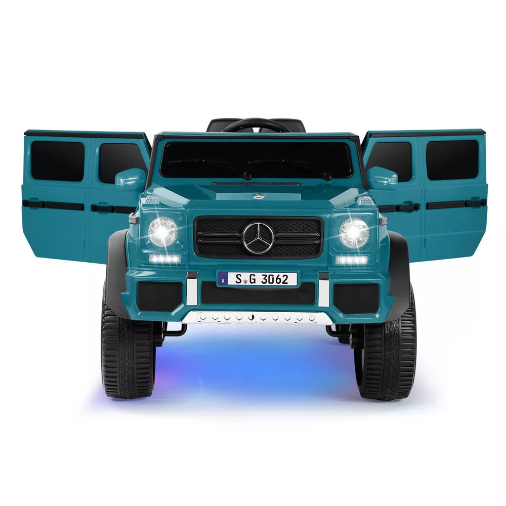 JOYLDIAS Blue Electric 12V Battery Kids Ride On Car Truck Gift w/ MP3,LED,Remote