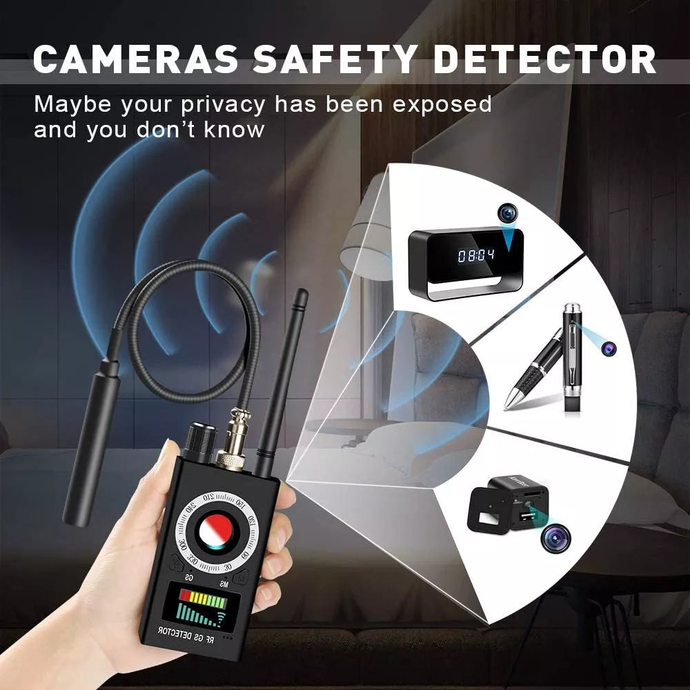 K18 Anti Spy Hidden Camera Detector Bug Detector Hidden Device Detector RF Audio