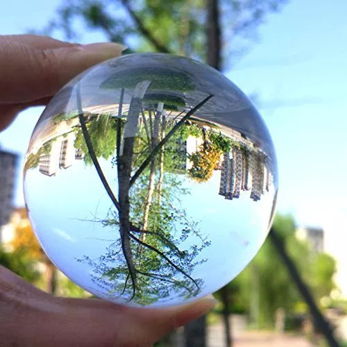 LONGWIN Crystal Ball Healing Sphere Paperweight Photography Photo Props 40-250MM