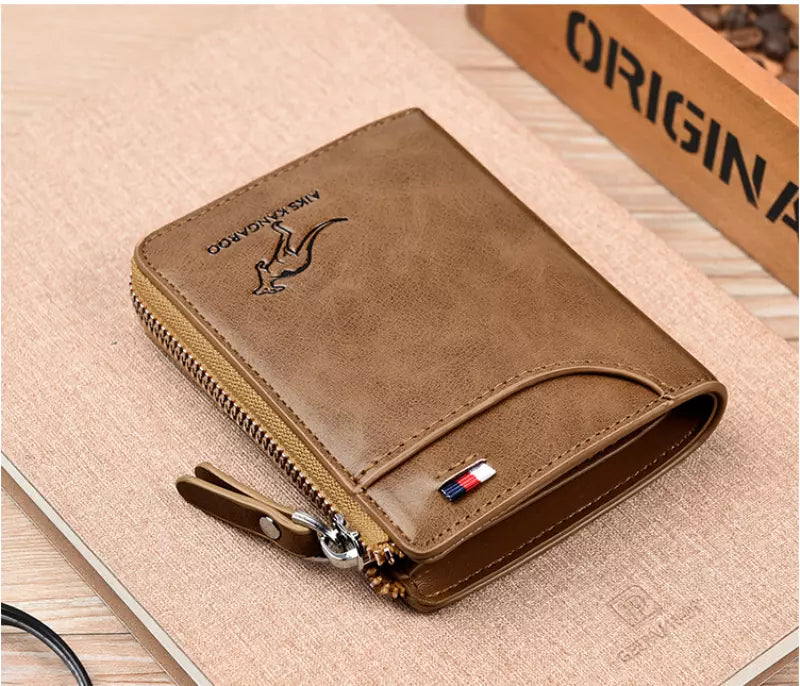 Men Men's RFID Blocking Leather Wallet T1 Credit Card ID Durable Waterproof