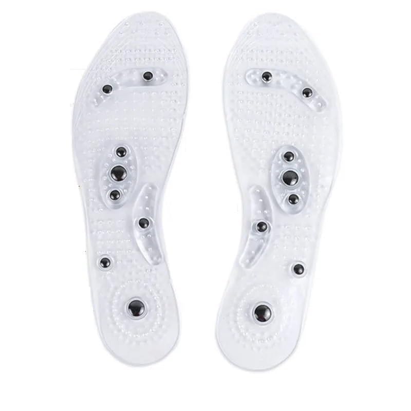 1pair of Transparent and comfortable magnetic therapy insole for men and women