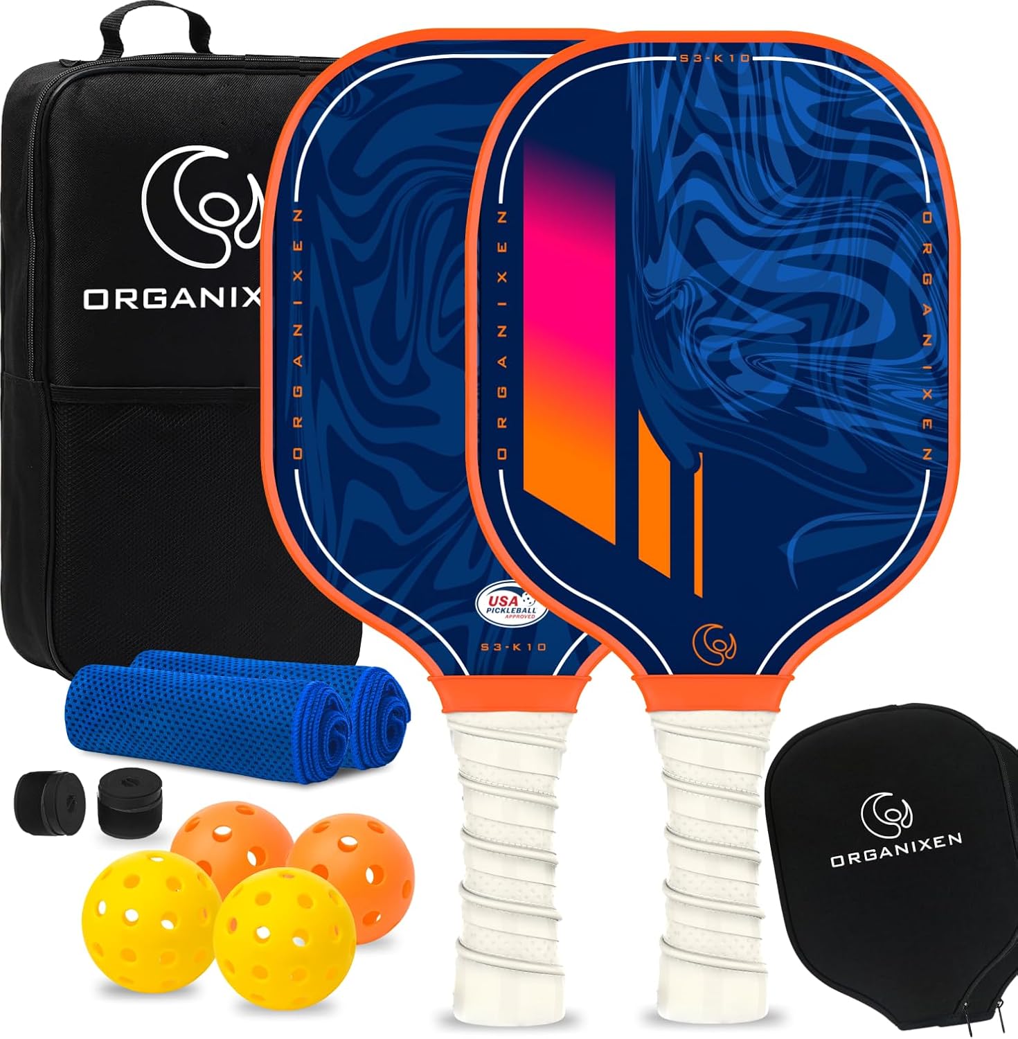 Pickleball Paddles Set of 2, USAPA Approved Pickleball Set , Free Shipping