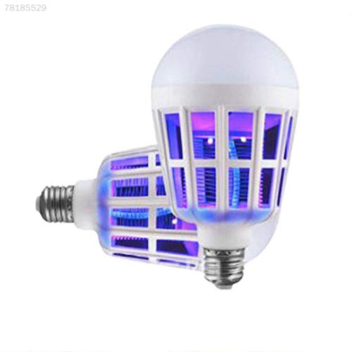 15W E26/27 Light Zapper LED Lightbulb Bug Mosquito Fly Insect Killer Bulb Lamp