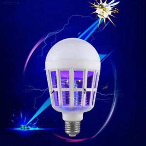 15W E26/27 Light Zapper LED Lightbulb Bug Mosquito Fly Insect Killer Bulb Lamp