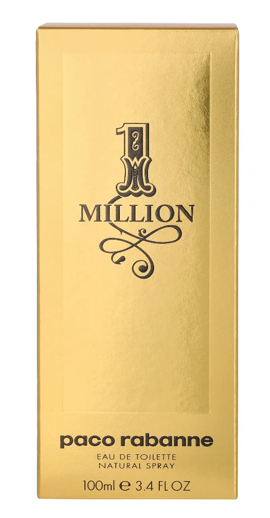 One Million *1 Million* by Paco Rabanne EDT 3.4 oz 100 ml Spray New Sealed