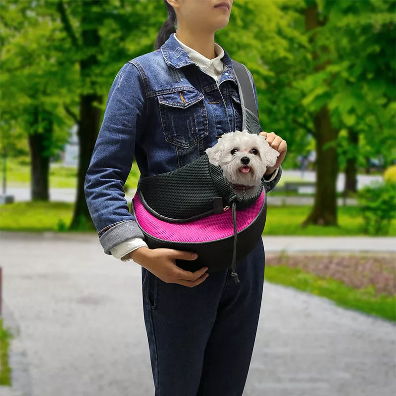 Pet Dog Puppy Carrier Comfort Travel Tote Shoulder Bags Sling Backpack Portable