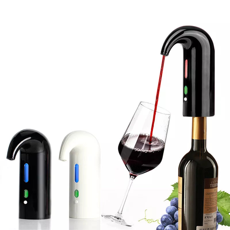 Electric Wine Aerator, Electric Wine Pourer and Wine Dispenser Pump, Multi-Smart