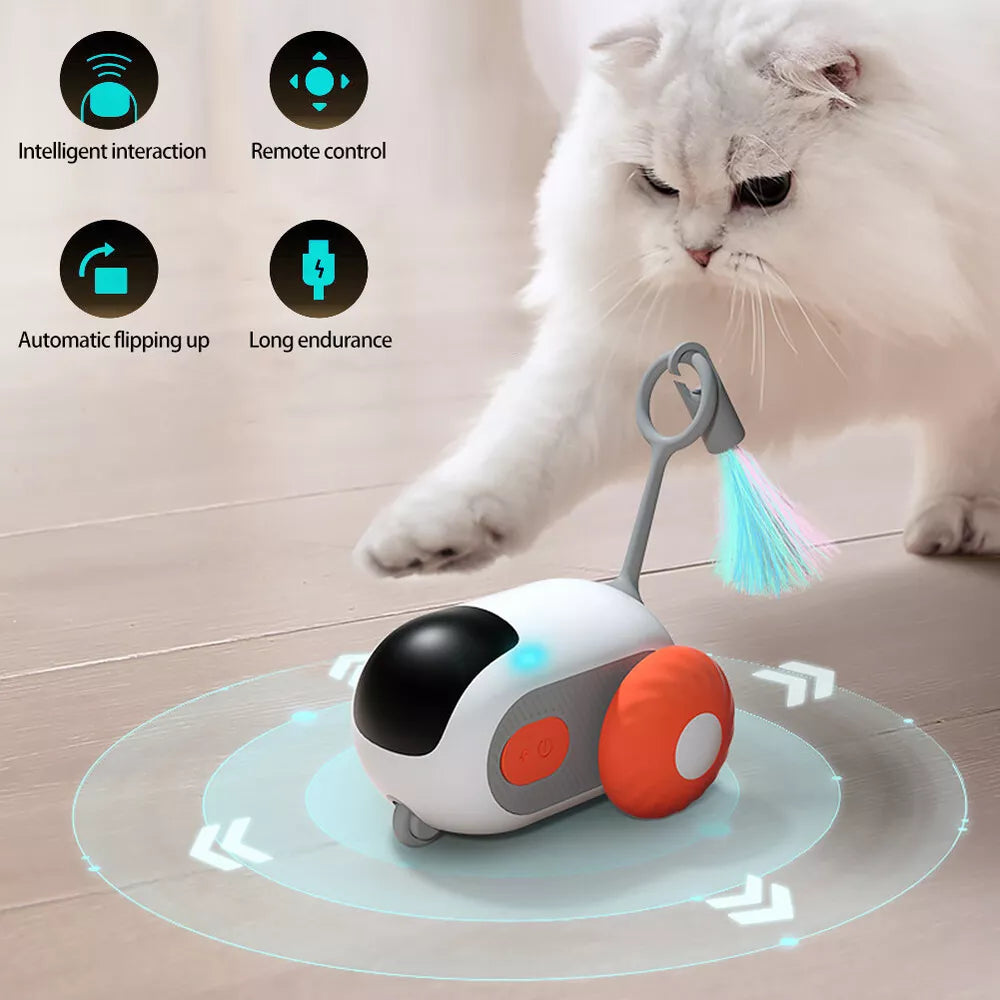 Turbo Tail 2.0 Cat Toy Best Turbo Tail Mouse Cat Toy Remote Control Toys 2024