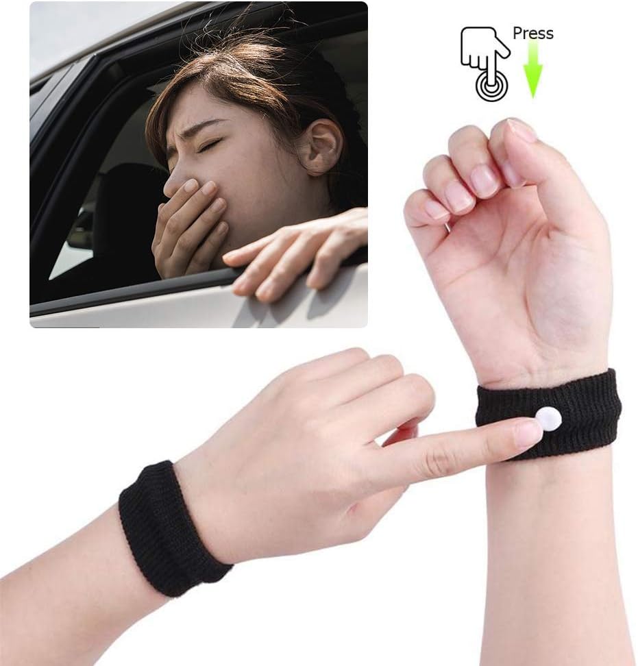 Sea-Band Anti-Nausea Adult Wristband Travel Motion Morning Sickness 590501