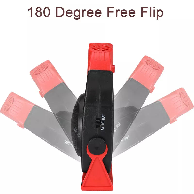 12V Ceramic Heater Hot/Cooling Fan Windscreen Window Demister For Car USA