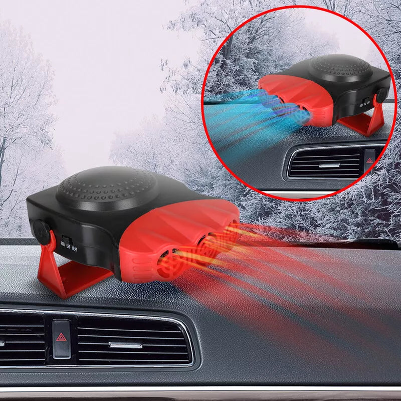 12V Ceramic Heater Hot/Cooling Fan Windscreen Window Demister For Car USA