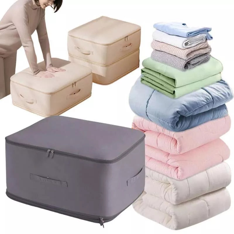 Ultra Space Saving Self Compression Organizer, Bedroom Clothes Storage Bags