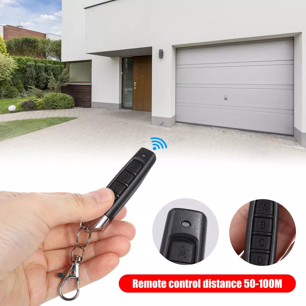 Universal 433MHz Electric Cloning Remote Control Key Fob For Gate Garage Door US