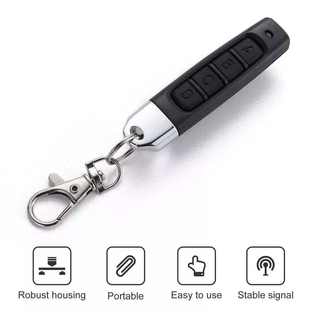 Universal 433MHz Electric Cloning Remote Control Key Fob For Gate Garage Door US