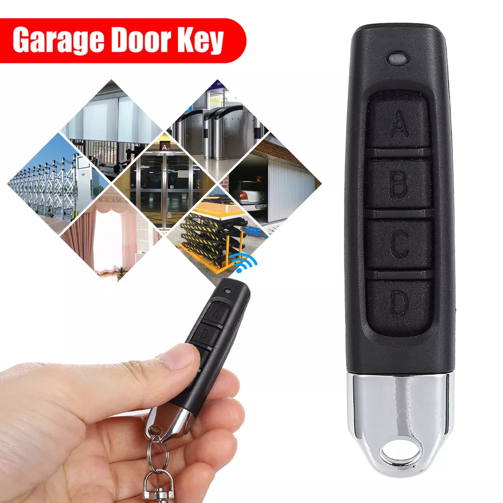 Universal 433MHz Electric Cloning Remote Control Key Fob For Gate Garage Door US