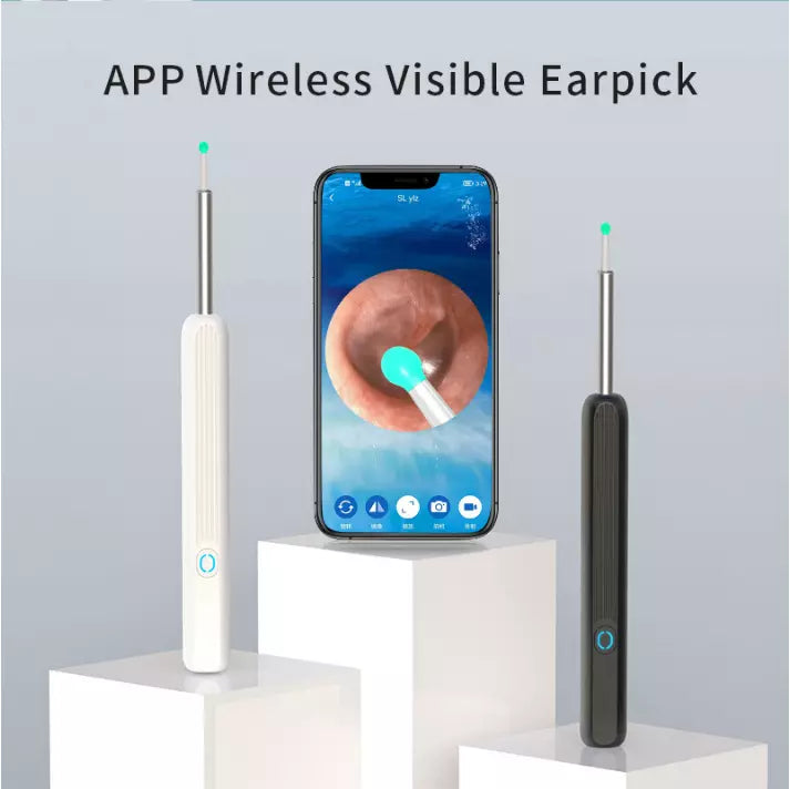 Ear Wax Removal Kit 3.6mm 1296p HD Wireless Pocket LED Camera,with App Control,I