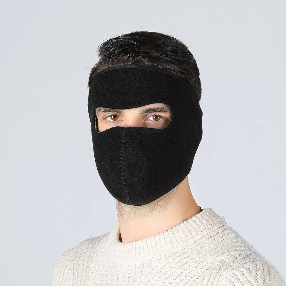 Winter Warm Fleece Face Mask Balaclava Breathable Ski Windproof Motorcycle Mask