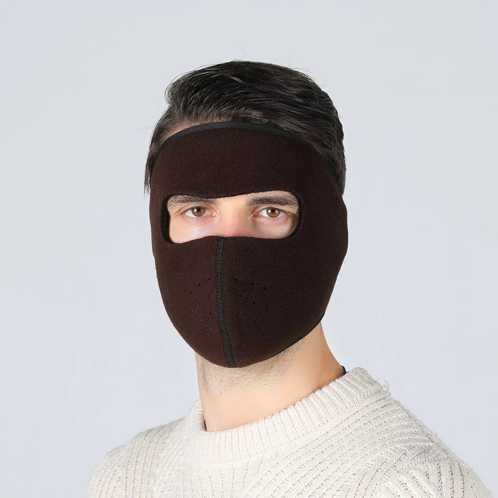 Winter Warm Fleece Face Mask Balaclava Breathable Ski Windproof Motorcycle Mask