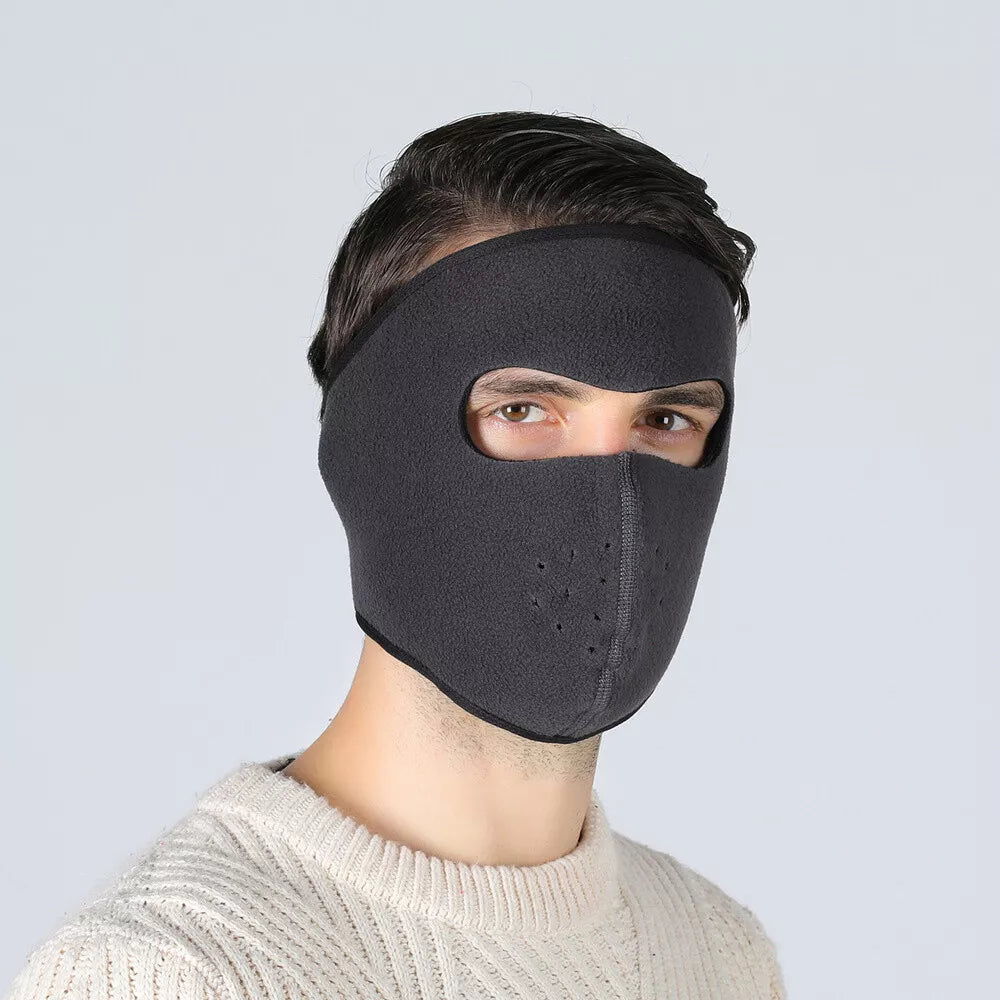 Winter Warm Fleece Face Mask Balaclava Breathable Ski Windproof Motorcycle Mask