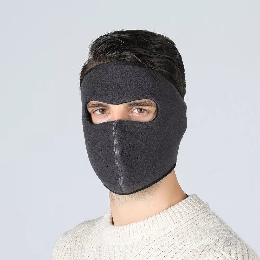 Winter Warm Fleece Face Mask Balaclava Breathable Ski Windproof Motorcycle Mask