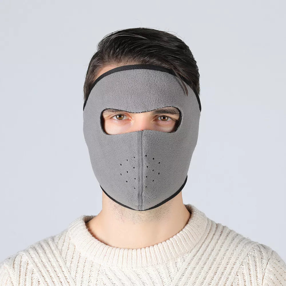 Winter Warm Fleece Face Mask Balaclava Breathable Ski Windproof Motorcycle Mask