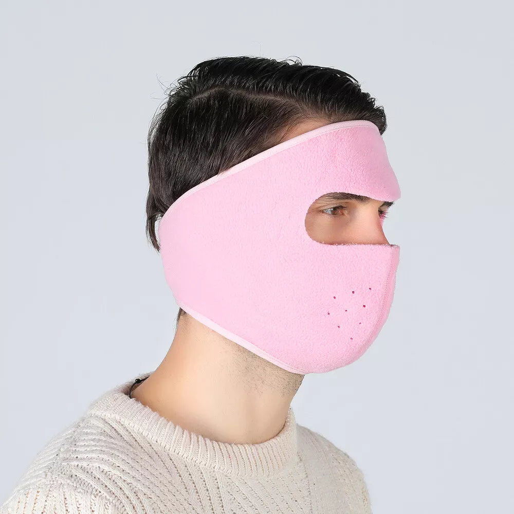 Winter Warm Fleece Face Mask Balaclava Breathable Ski Windproof Motorcycle Mask