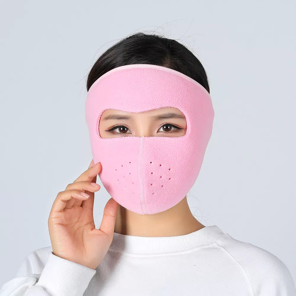 Winter Warm Fleece Face Mask Balaclava Breathable Ski Windproof Motorcycle Mask