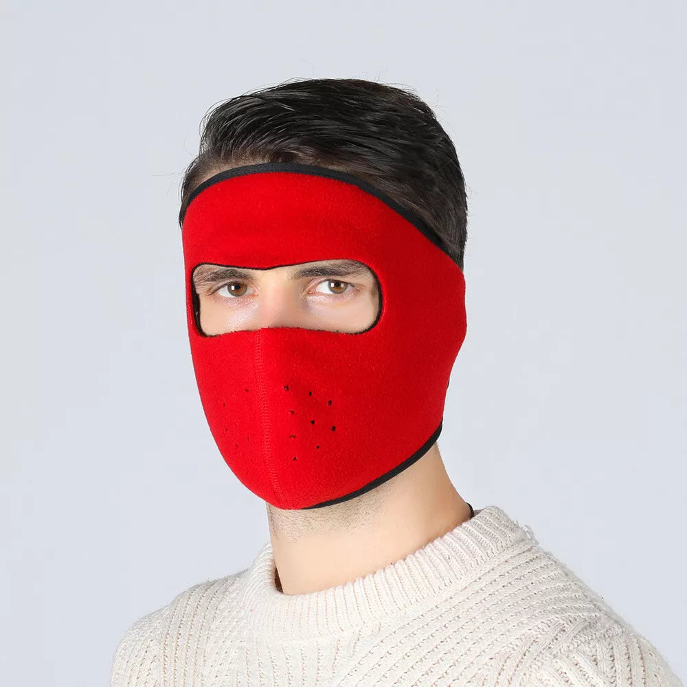 Winter Warm Fleece Face Mask Balaclava Breathable Ski Windproof Motorcycle Mask