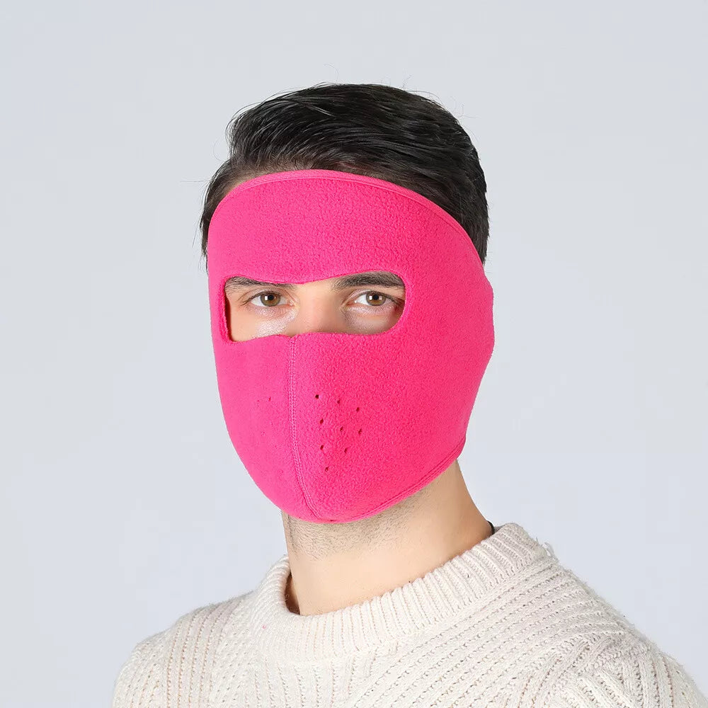 Winter Warm Fleece Face Mask Balaclava Breathable Ski Windproof Motorcycle Mask