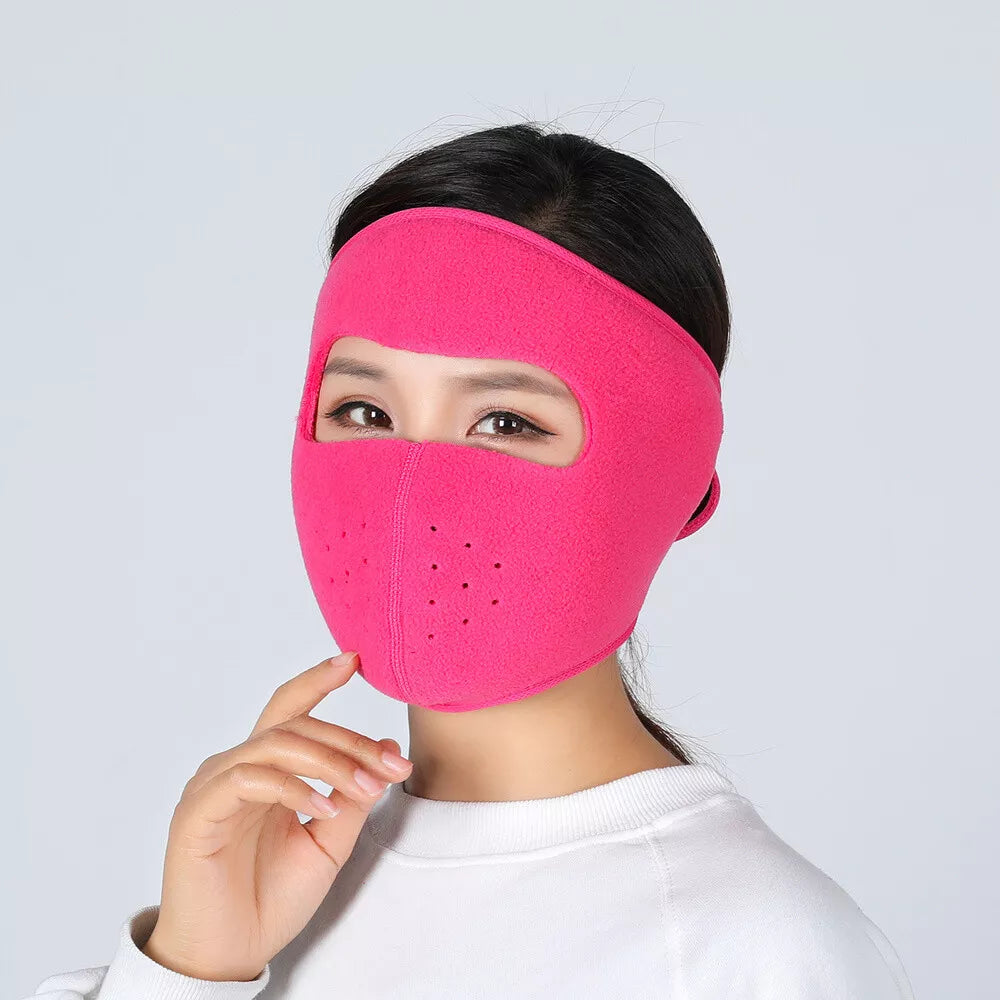 Winter Warm Fleece Face Mask Balaclava Breathable Ski Windproof Motorcycle Mask