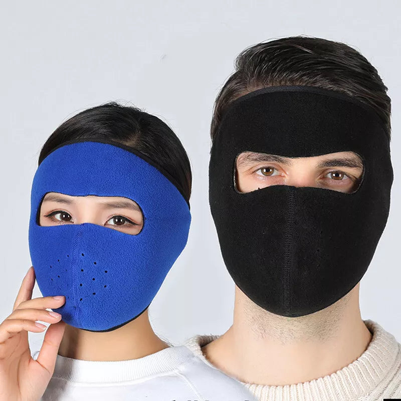 Winter Warm Fleece Face Mask Balaclava Breathable Ski Windproof Motorcycle Mask