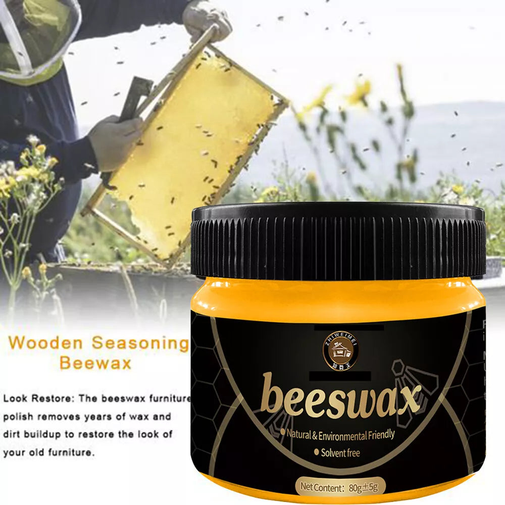 Wood Seasoning Beewax Furniture Polish Beeswax - Traditional Natural Wood Wax