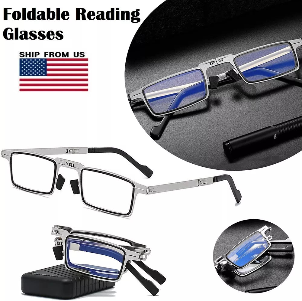 Universal Folding Reading Glasses – Durable, Travel-Friendly, and Comfortable Fit