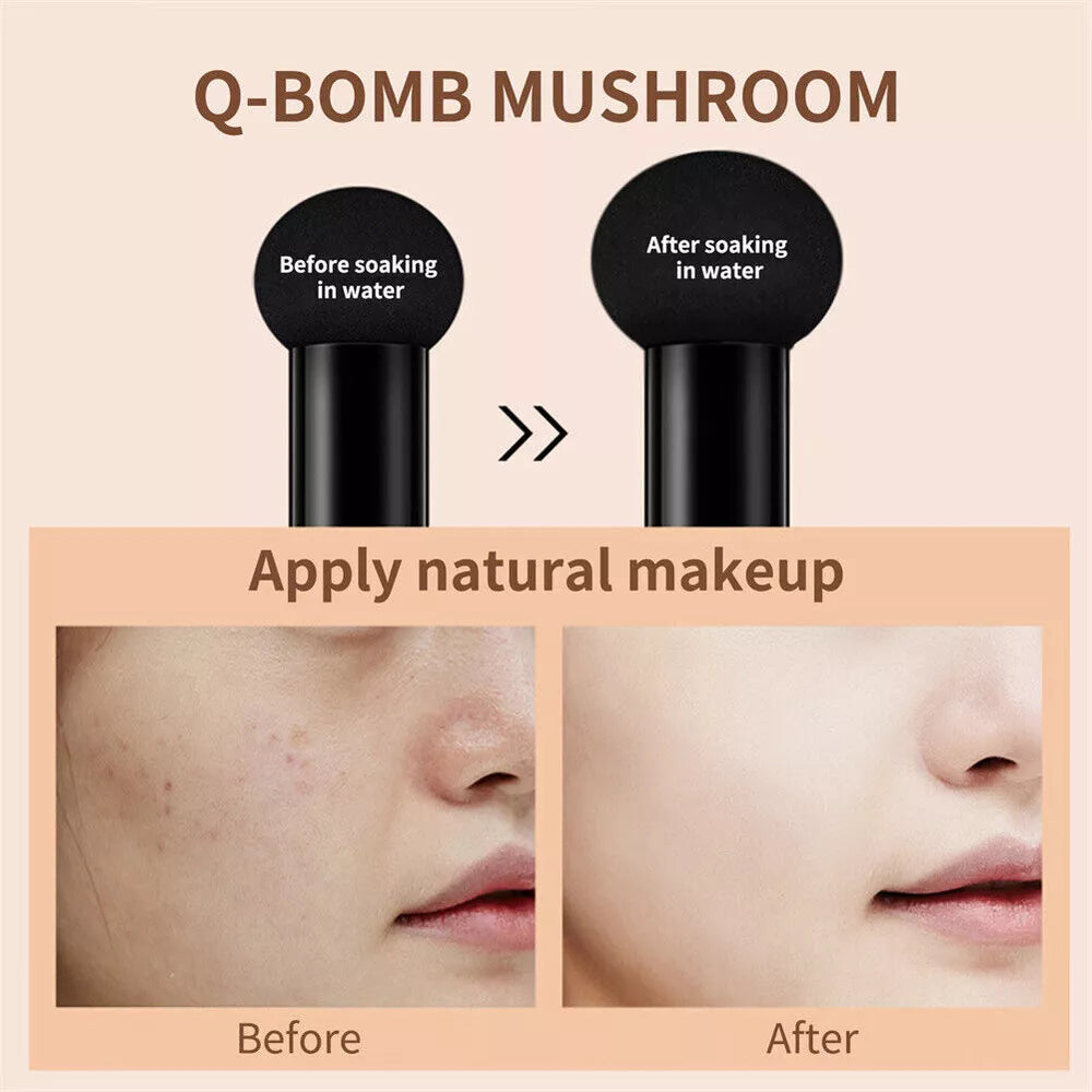 Mushroom Head Air Cushion CC BB Cream Concealer Foundation Moisturizing Gift USA