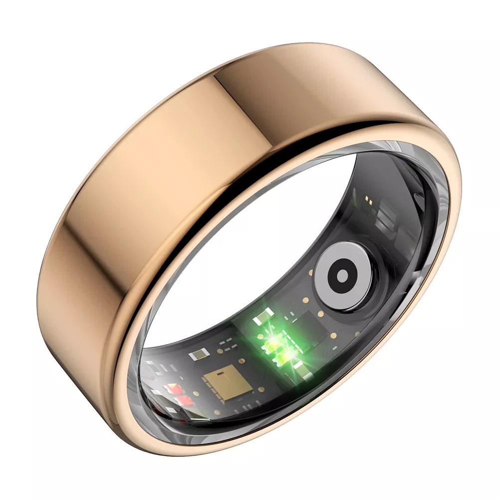 Smart Ring Health Waterproof Finger Rings Monitor Heart Rate Fitness Tracker