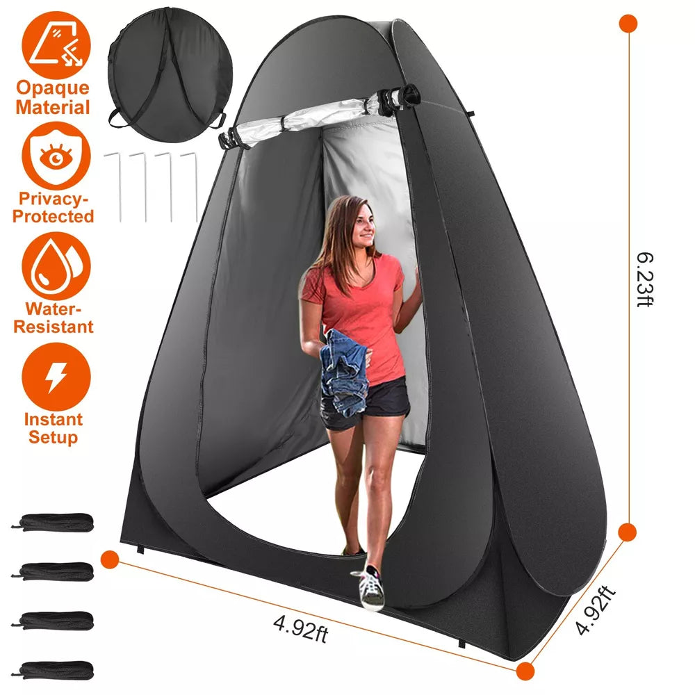 Portable Outdoor Pop Up Privacy Tent Camping Shower Toilet Changing Room Hiking