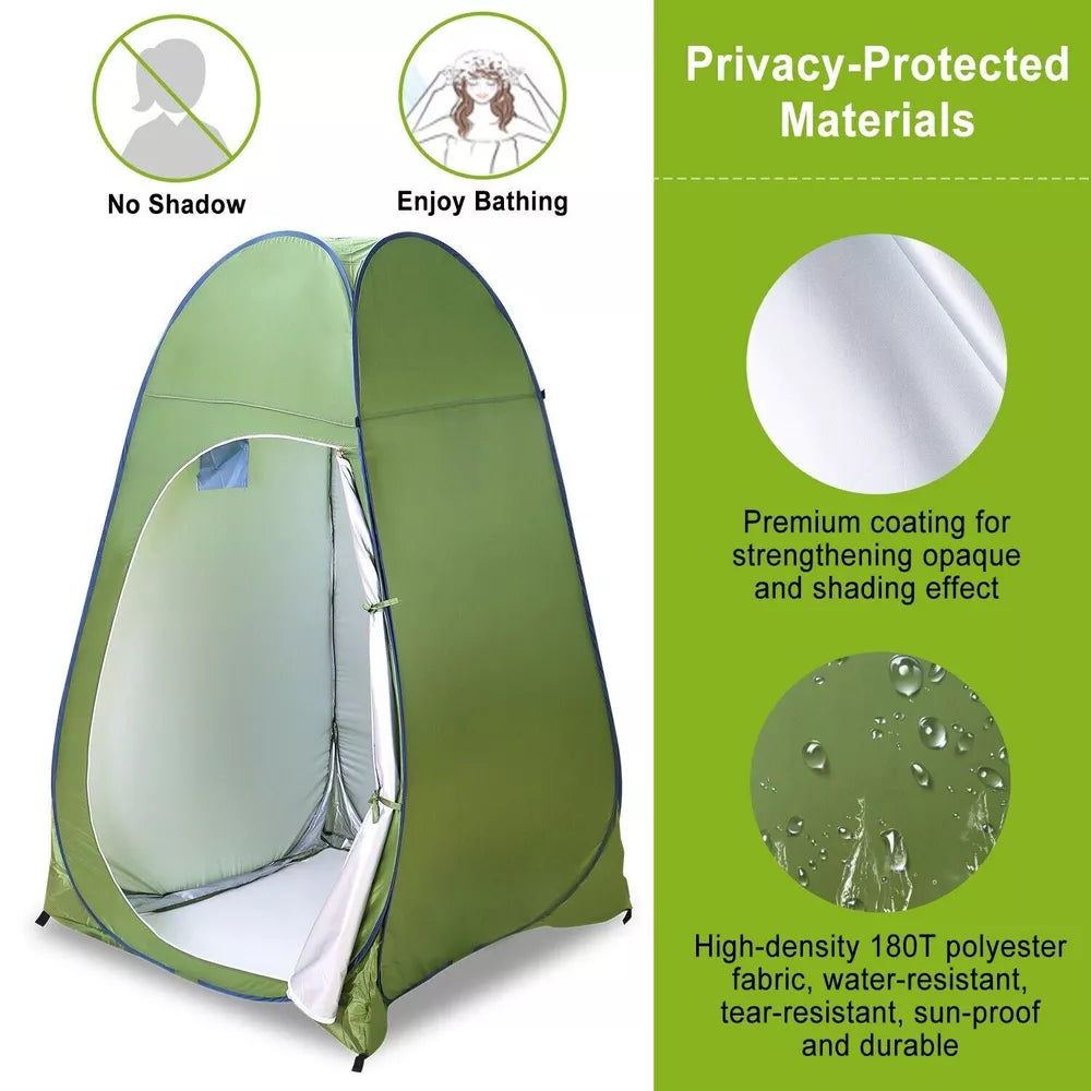 Portable Outdoor Pop Up Privacy Tent Camping Shower Toilet Changing Room Hiking