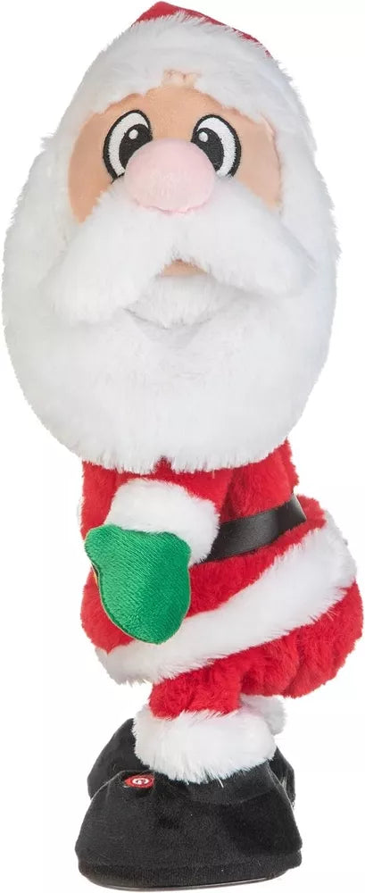 Gemmy Twerking Dancing Santa Bluetooth Plush – Compatible with Alexa