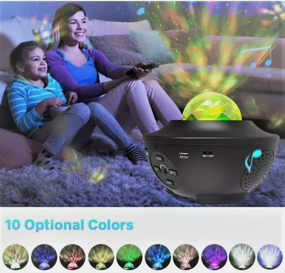 Star Projector, Galaxy Projector with Remote Control 3 in 1 with Bluetooth