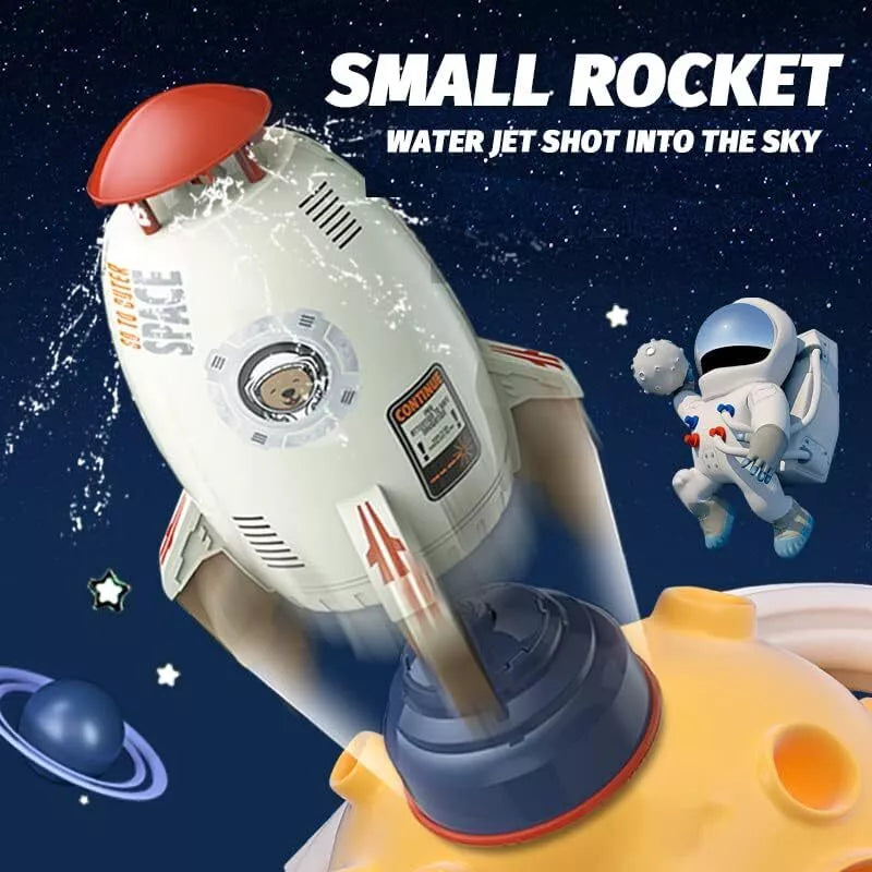 Water Rocket Launcher Sprinkler Outdoor Play Summer Toys Backyard Garden