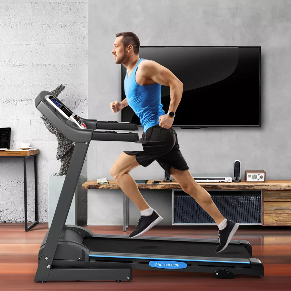 2.25HP Folding Electric Treadmill Motorized Power Running Machine Fitness