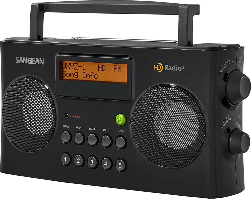 Sangean HDR-16 HD Radio/FM-Stereo/AM Portable Radio