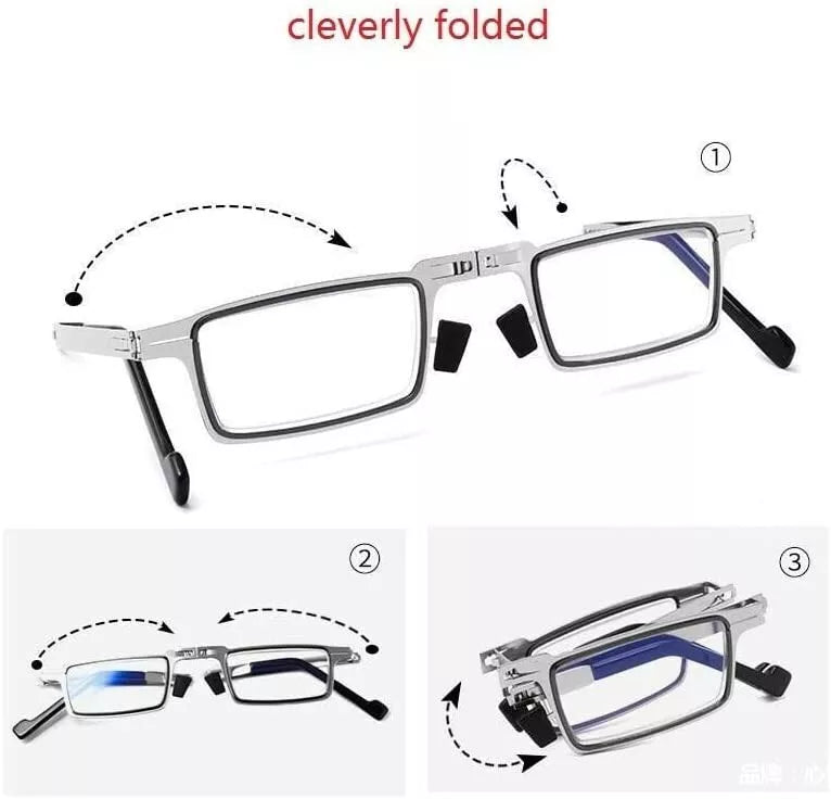 Universal Folding Reading Glasses – Durable, Travel-Friendly, and Comfortable Fit