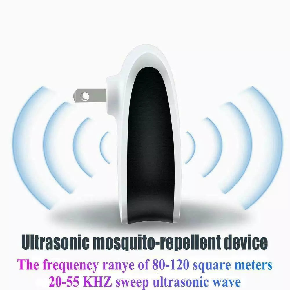 Ultrasonic Pest Repeller Control Electronic Repellent Mice Rat Reject USA STOCK