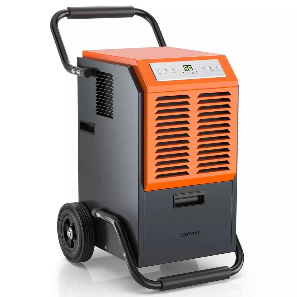 Costway 163 PPD Commercial Dehumidifier Portable Industrial Commercial Grade