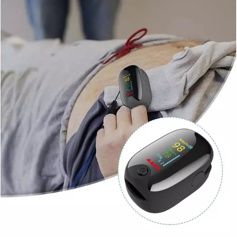 Finger Tip Pulse Oximeter Blood Oxygen meter SpO2 Heart Rate Monitor Saturation