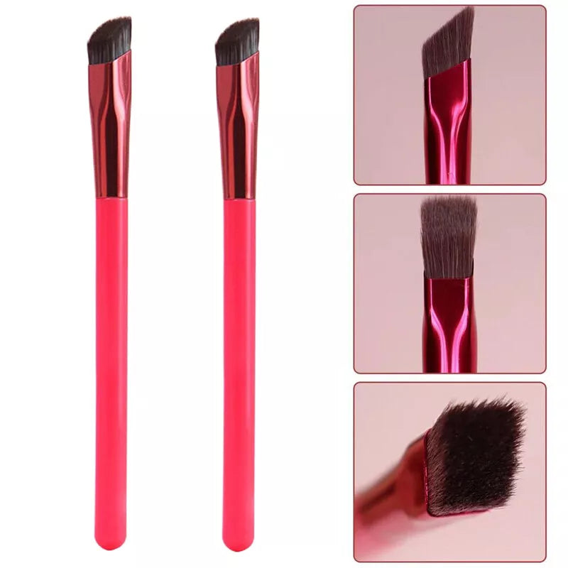 1-5PCS Multi Function Square Angled Eyebrow Brush Wild Makeup Eyebrow Brush USA