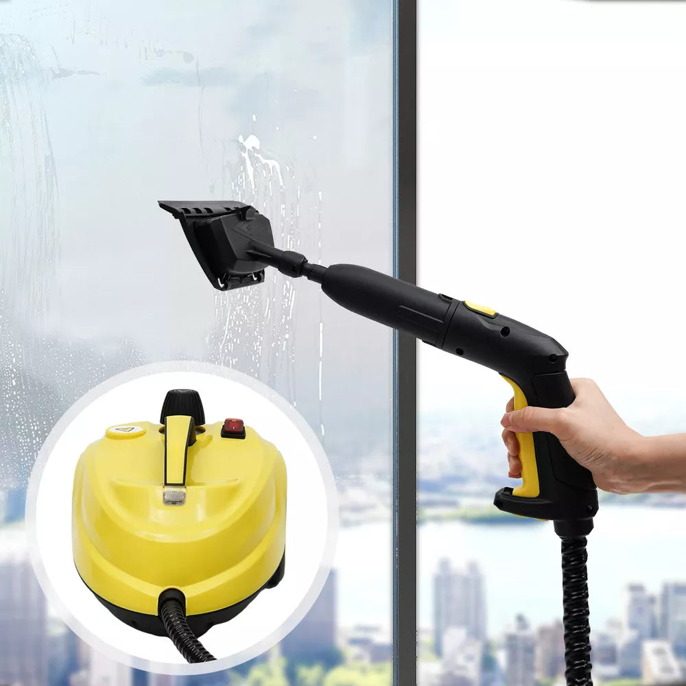 High-Pressure Steam Cleaner Multipurpose Handheld Steam Cleaner Portable Yellow