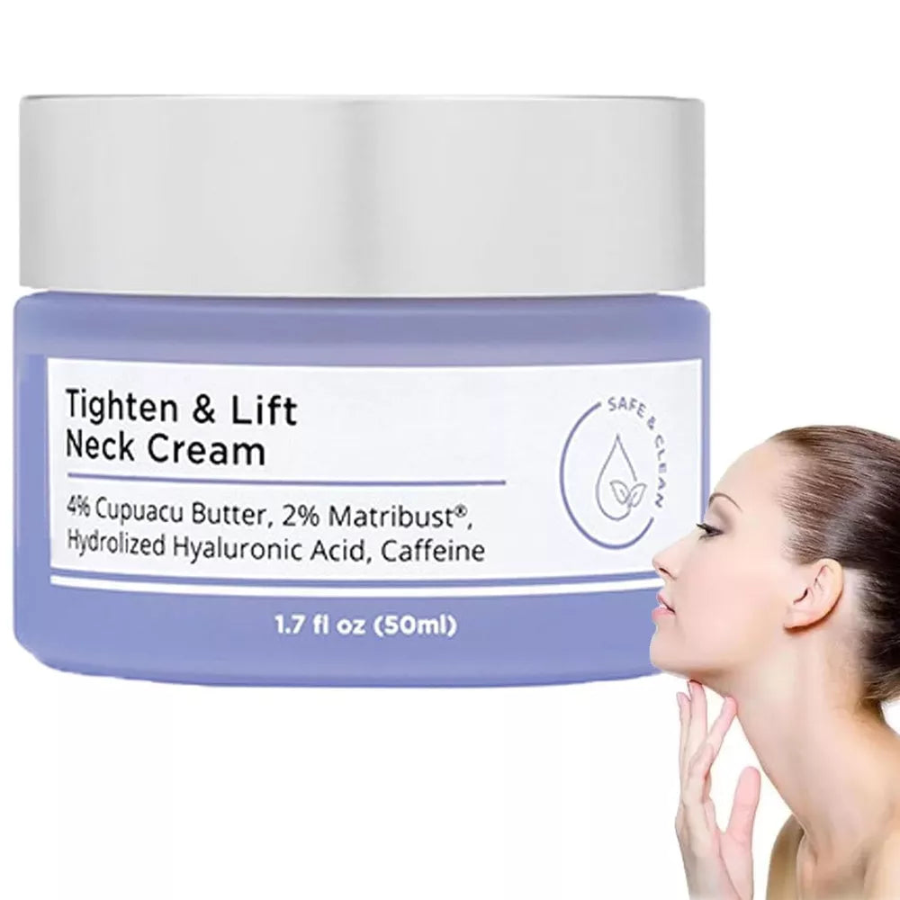 Neck Cream - Tighten & Lift Firming Neck Cream for Crepey Skin 2024 Must Have!